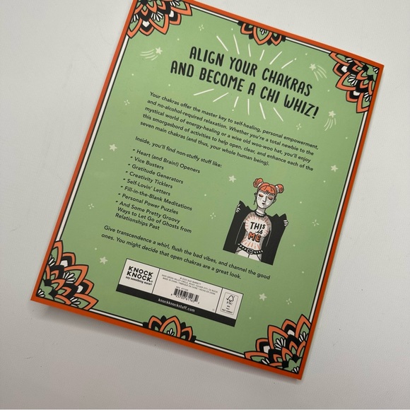 Knock Knock Chakras Activity Book & Journal: Get Grounded, Feel Good & Magic - Picture 2 of 8